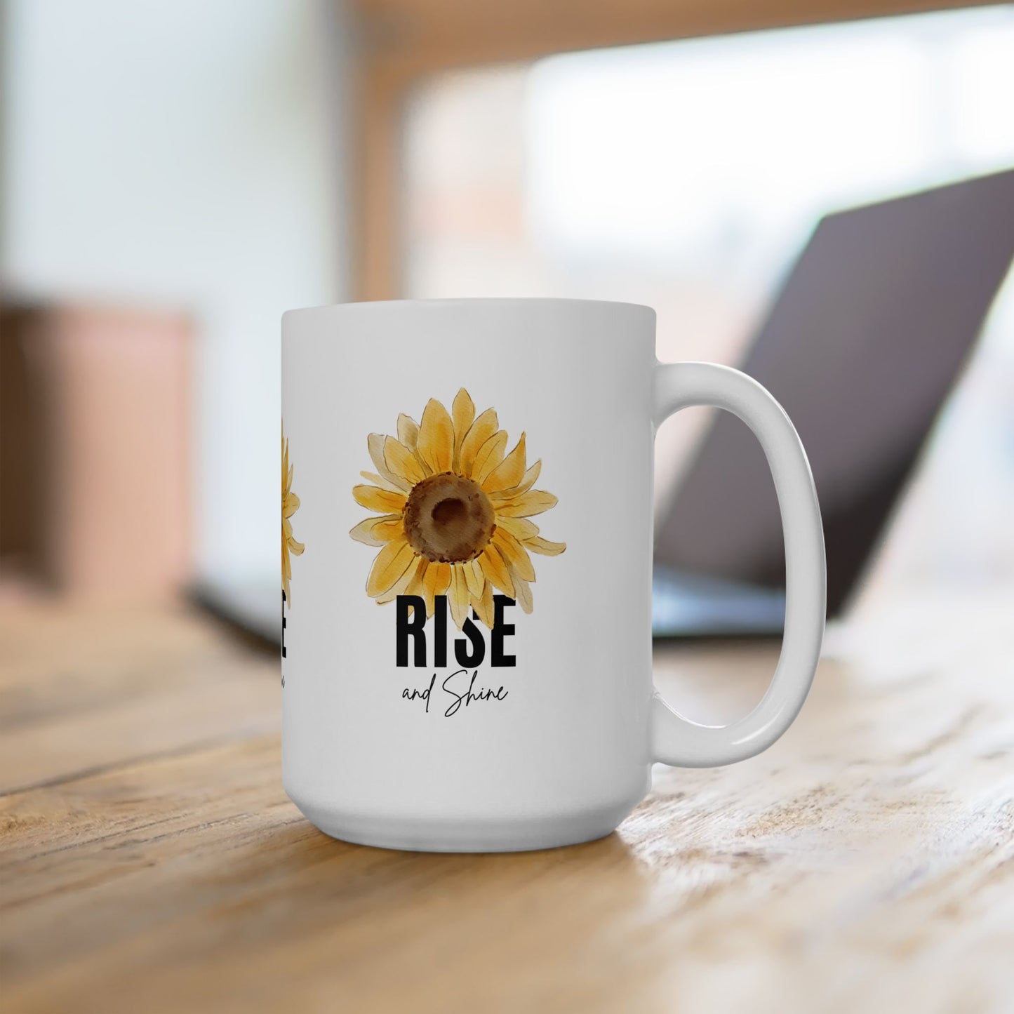 Rise and Shine Coffee Mug – Motivational Morning Cup for Daily Joy