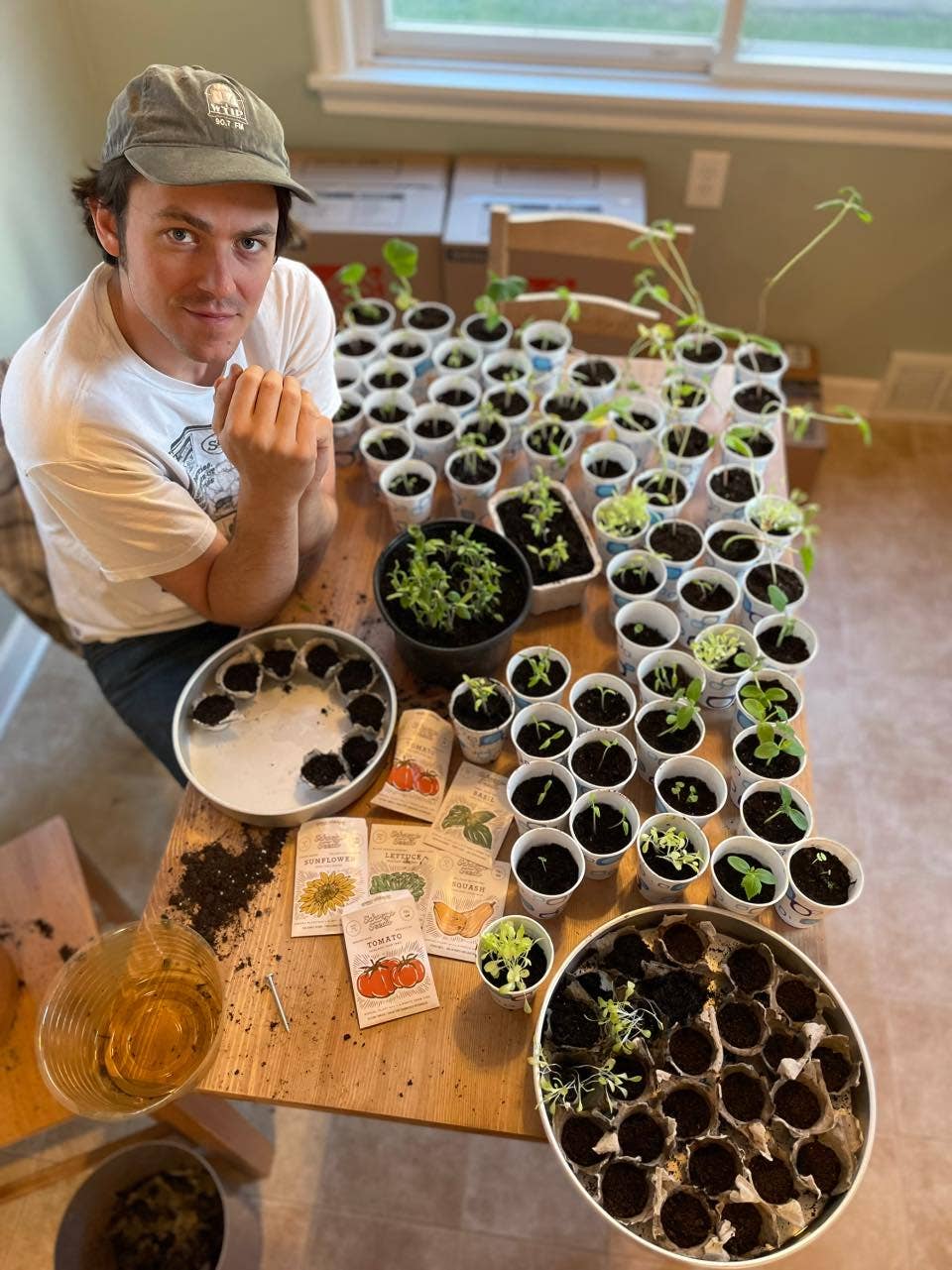 Schoepp Heirloom Seed Set – Beefsteak Tomato, Cucumber & Butternut Squash – Heirloom Open-Pollinated Garden Collection