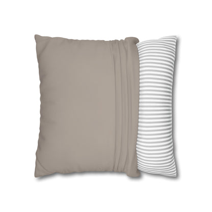 Mushroom Pillow Cover | Solid Canvas Neutral, Spring 2026 Color Palette