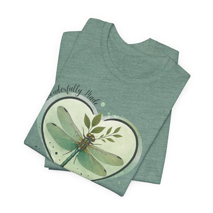 RELAXED FIT - Wonderfully Made Dragonfly Shirt – Christian Heart Tee