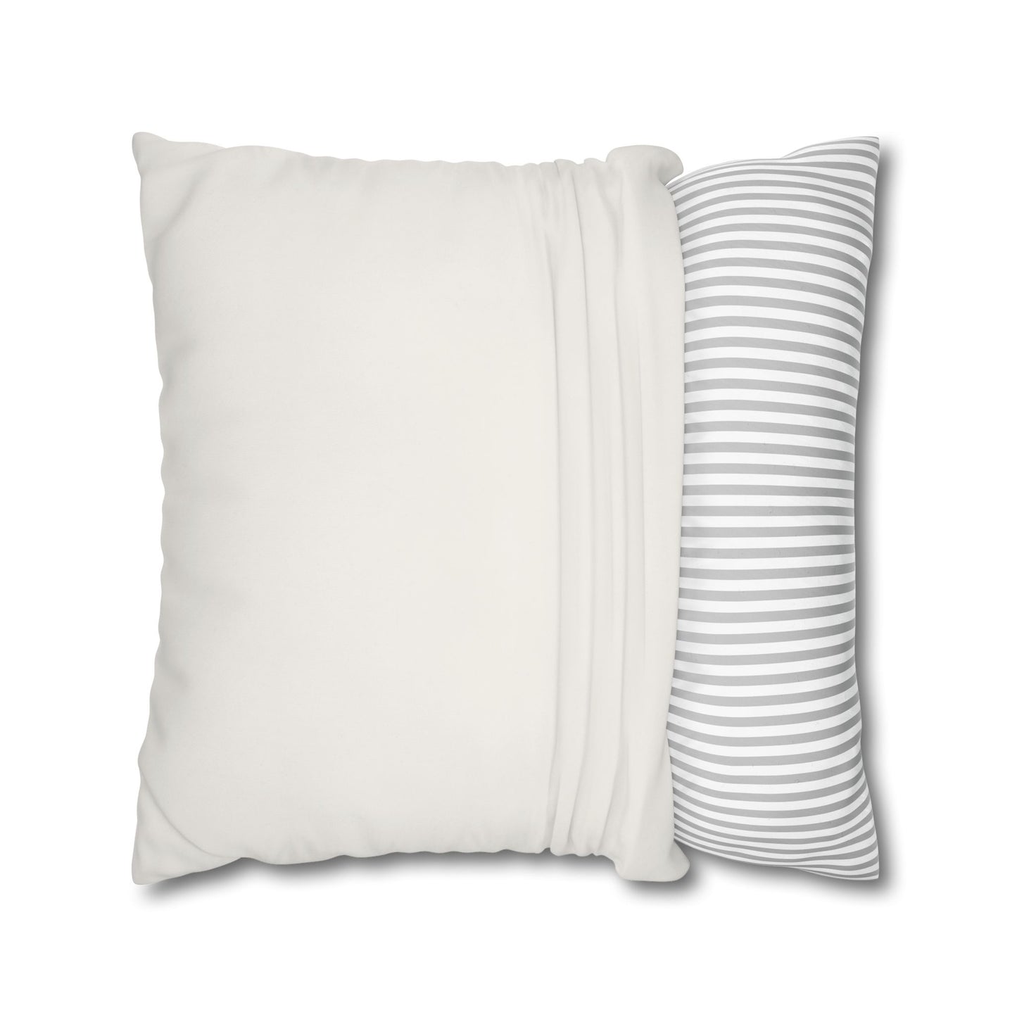 Warm Ivory Pillow Cover | Solid Canvas Neutral, Spring 2026 Color Palette