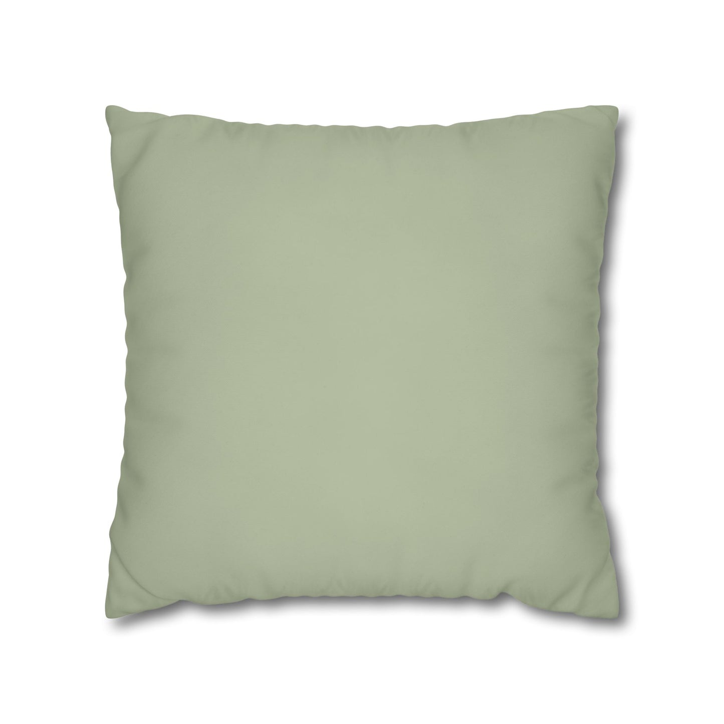 Pale Moss Pillow Cover | Solid Canvas Neutral, Spring 2026 Color Palette
