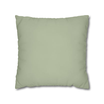 Pale Moss Pillow Cover | Solid Canvas Neutral, Spring 2026 Color Palette