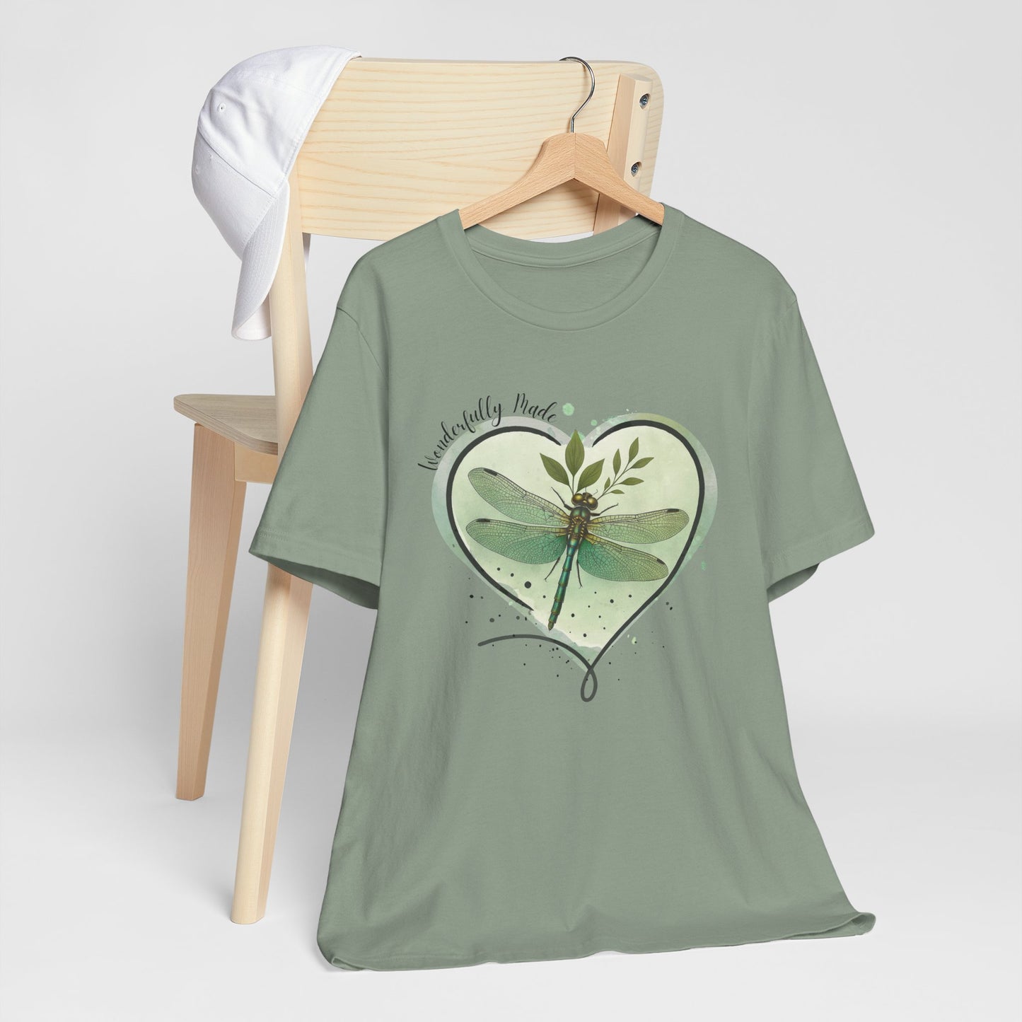 RELAXED FIT - Wonderfully Made Dragonfly Shirt – Christian Heart Tee