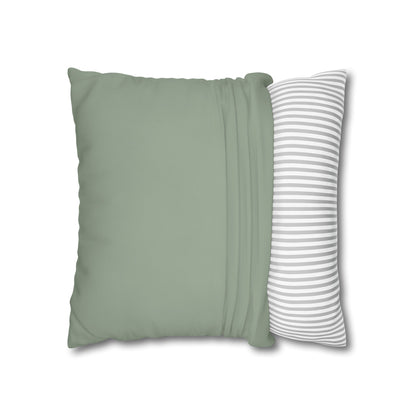 Soft Sage Pillow Cover | Solid Canvas Neutral, Spring 2026 Color Palette