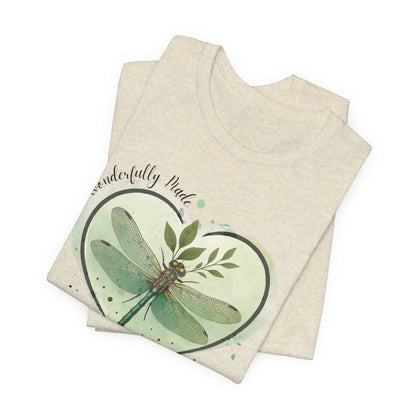 RELAXED FIT - Wonderfully Made Dragonfly Shirt – Christian Heart Tee