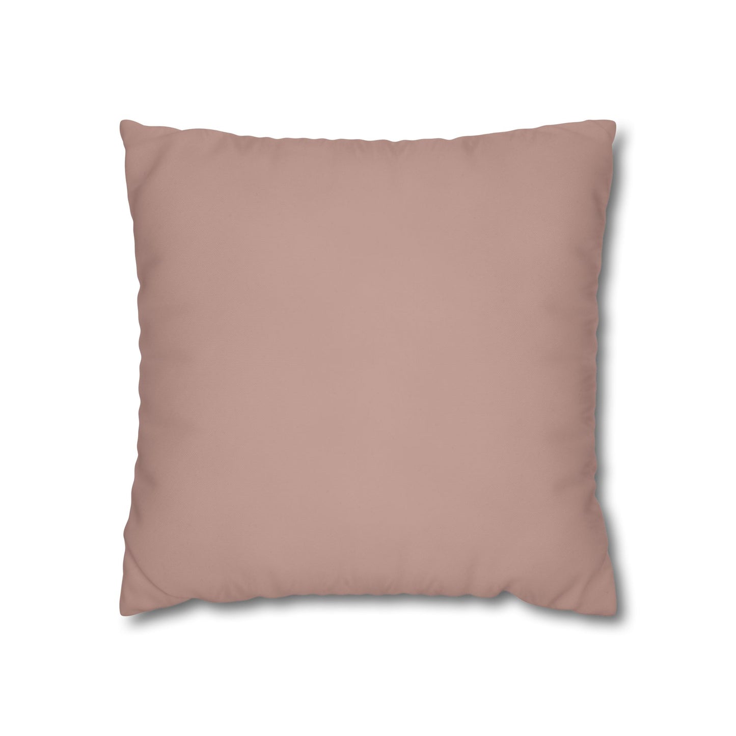 Clay Blush Pillow Cover | Solid Canvas Neutral, Spring 2026 Color Palette
