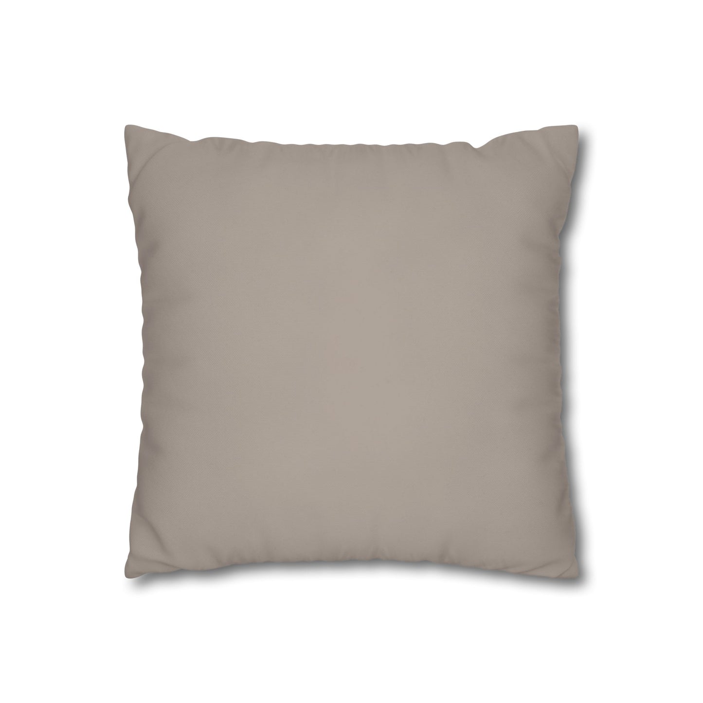 Mushroom Pillow Cover | Solid Canvas Neutral, Spring 2026 Color Palette