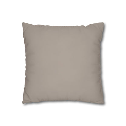 Mushroom Pillow Cover | Solid Canvas Neutral, Spring 2026 Color Palette