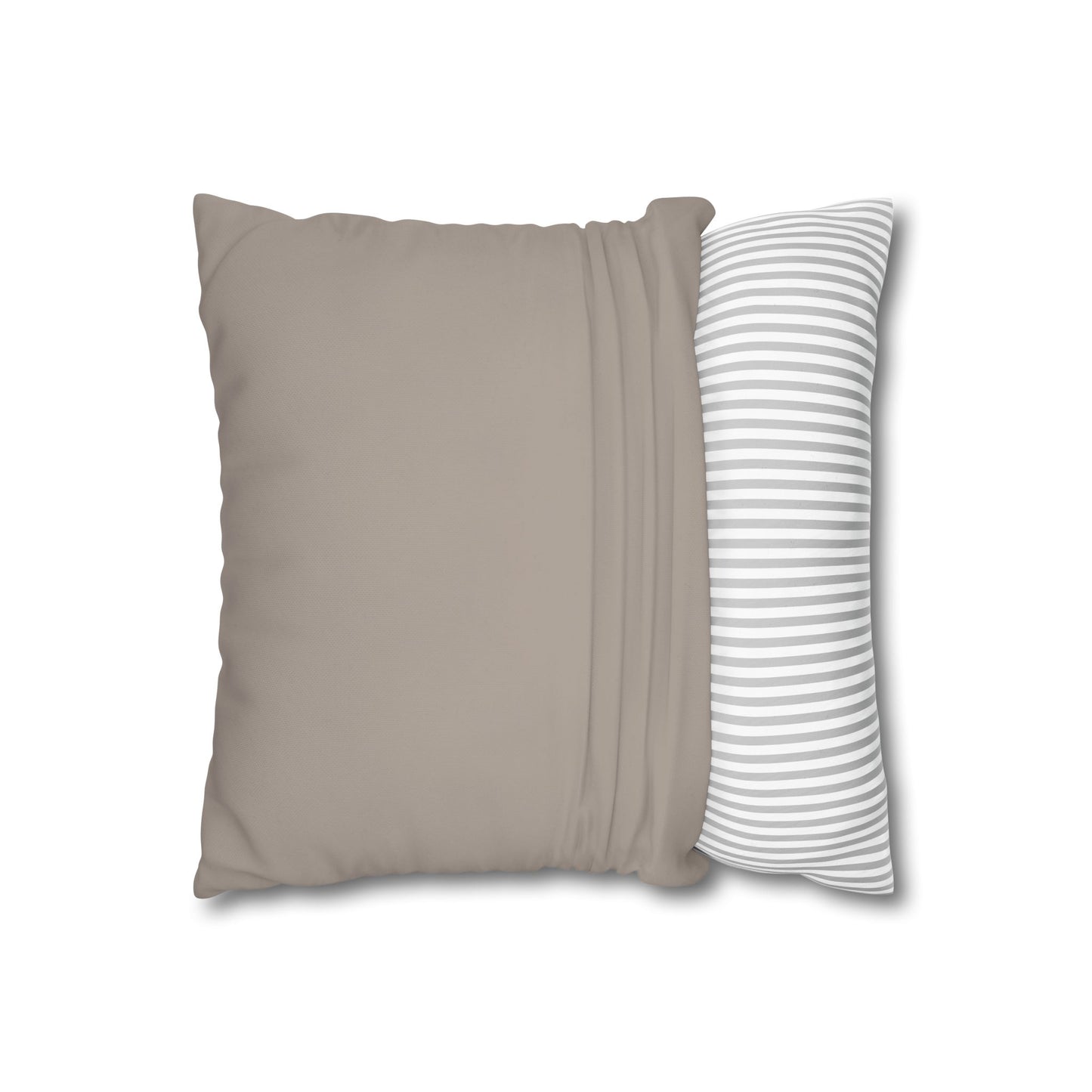 Mushroom Pillow Cover | Solid Canvas Neutral, Spring 2026 Color Palette