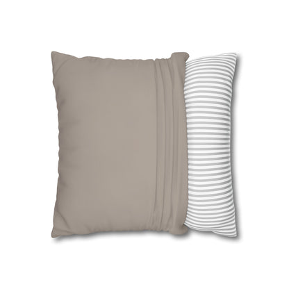 Mushroom Pillow Cover | Solid Canvas Neutral, Spring 2026 Color Palette