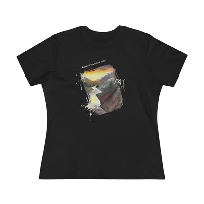 Rocky Mountain High T-Shirt – Hand-Painted Landscape Tee