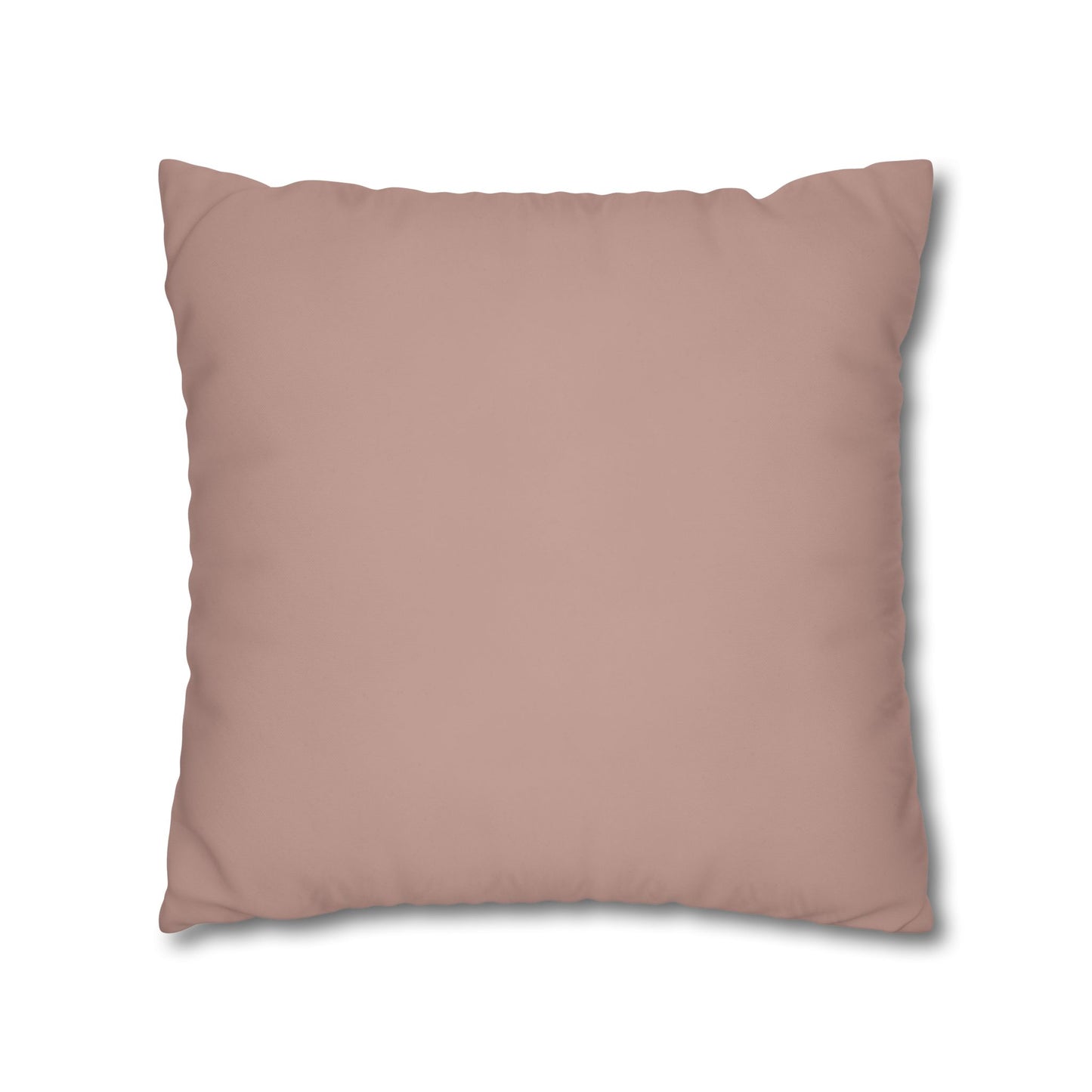 Clay Blush Pillow Cover | Solid Canvas Neutral, Spring 2026 Color Palette