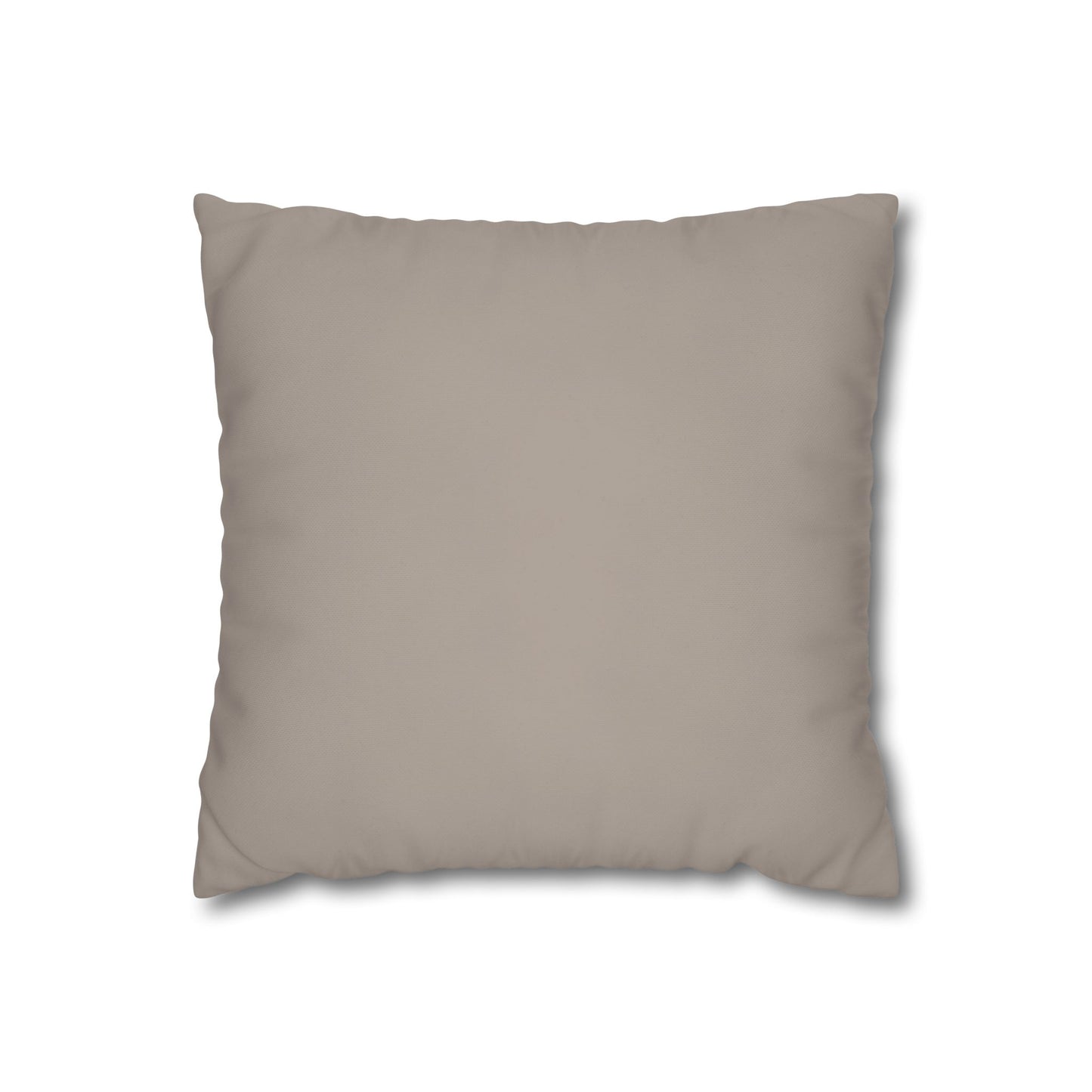 Mushroom Pillow Cover | Solid Canvas Neutral, Spring 2026 Color Palette