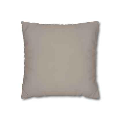 Mushroom Pillow Cover | Solid Canvas Neutral, Spring 2026 Color Palette