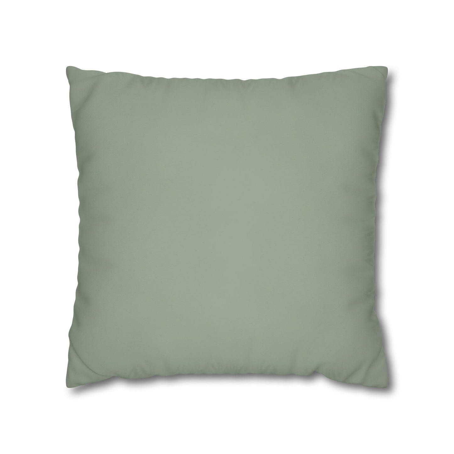 Soft Sage Pillow Cover | Solid Canvas Neutral, Spring 2026 Color Palette