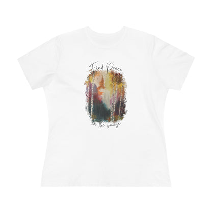 Find Peace in the Pause Tee – Women’s Relaxed Fit Bella Canvas