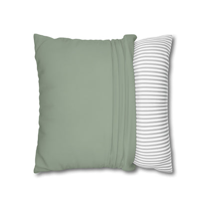 Soft Sage Pillow Cover | Solid Canvas Neutral, Spring 2026 Color Palette