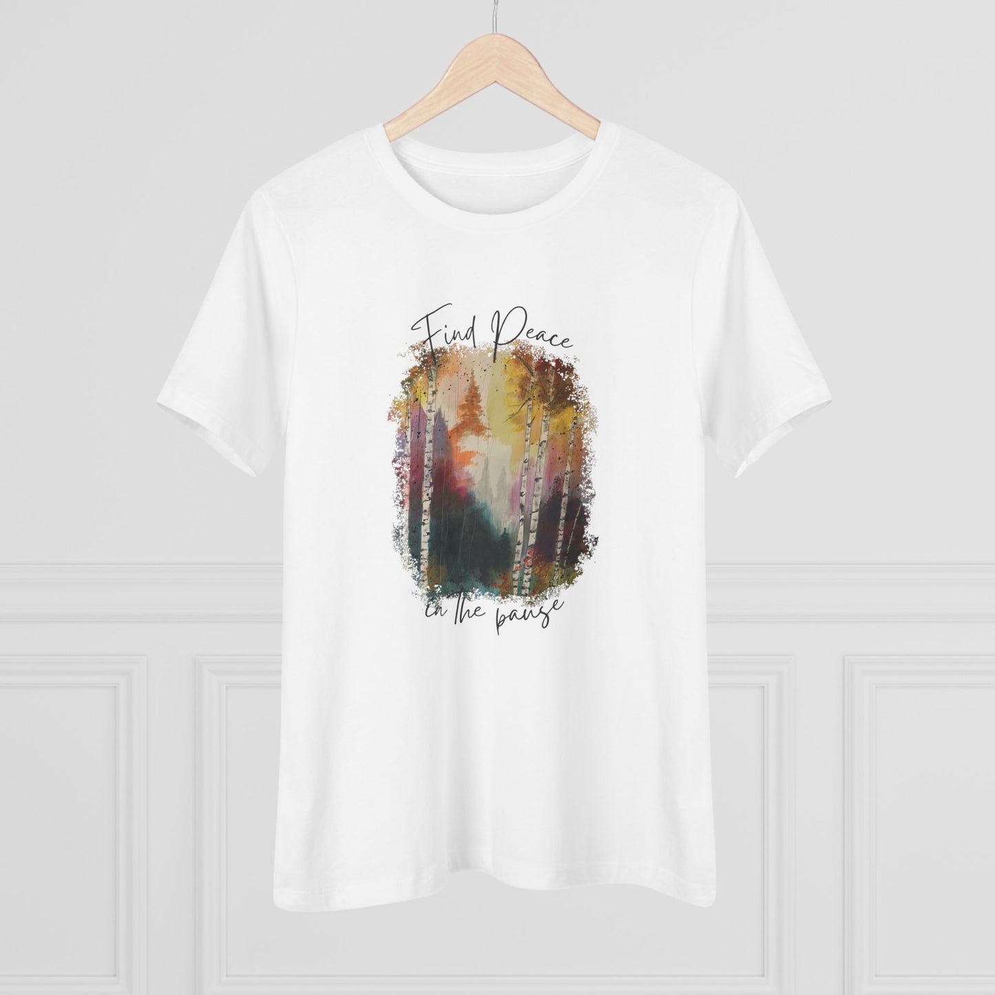 Find Peace in the Pause Tee – Women’s Relaxed Fit Bella Canvas