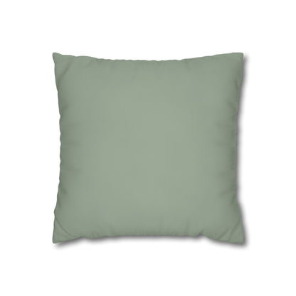 Soft Sage Pillow Cover | Solid Canvas Neutral, Spring 2026 Color Palette