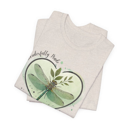 RELAXED FIT - Wonderfully Made Dragonfly Shirt – Christian Heart Tee