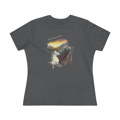 Rocky Mountain High T-Shirt – Hand-Painted Landscape Tee