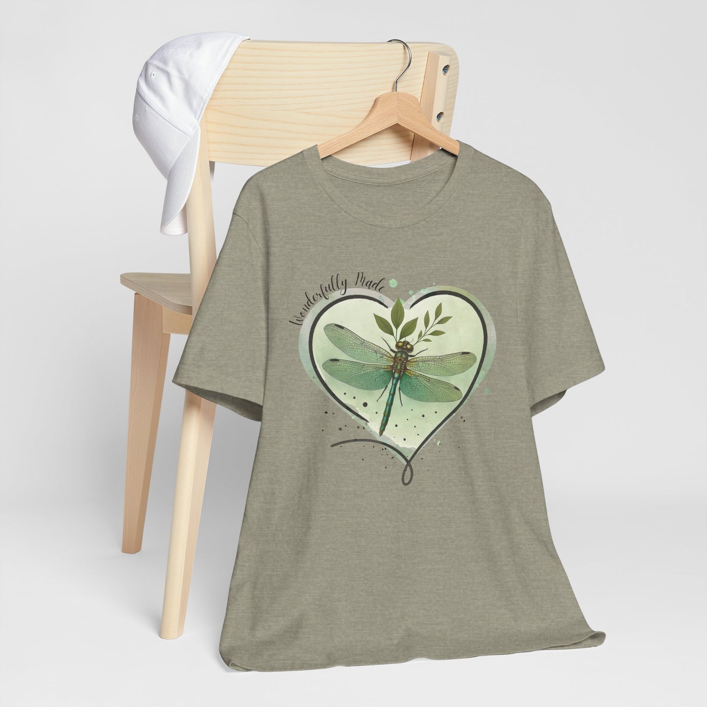RELAXED FIT - Wonderfully Made Dragonfly Shirt – Christian Heart Tee