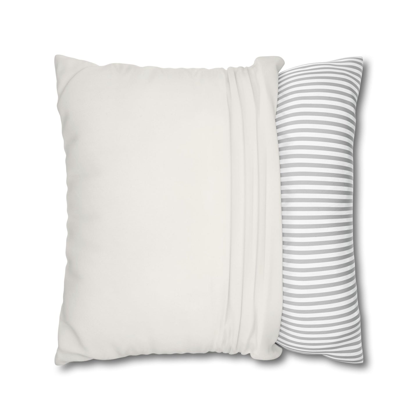 Warm Ivory Pillow Cover | Solid Canvas Neutral, Spring 2026 Color Palette