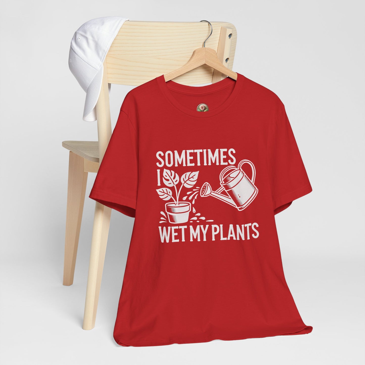 RELAXED FIT - Sometimes I Wet My Plants T-Shirt – Funny Gardening Tee for Plant Lovers