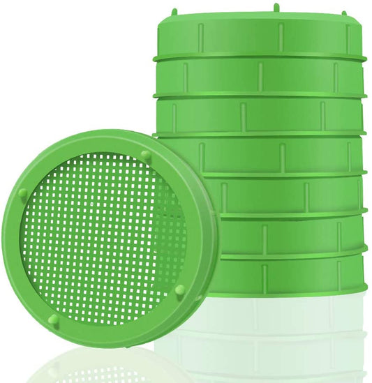 Plastic Sprouting Lids for Wide Mouth Mason Jars