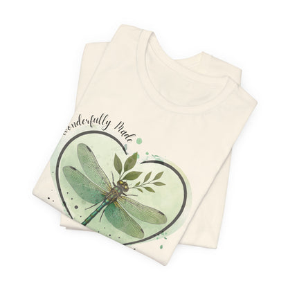 RELAXED FIT - Wonderfully Made Dragonfly Shirt – Christian Heart Tee