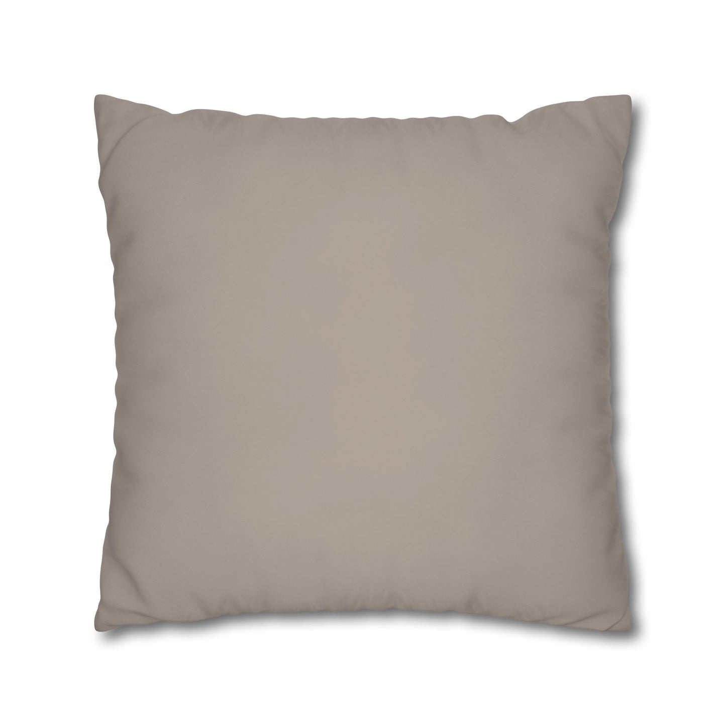 Mushroom Pillow Cover | Solid Canvas Neutral, Spring 2026 Color Palette