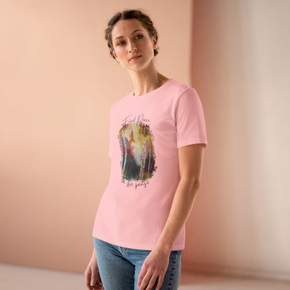 Find Peace in the Pause Tee – Women’s Relaxed Fit Bella Canvas