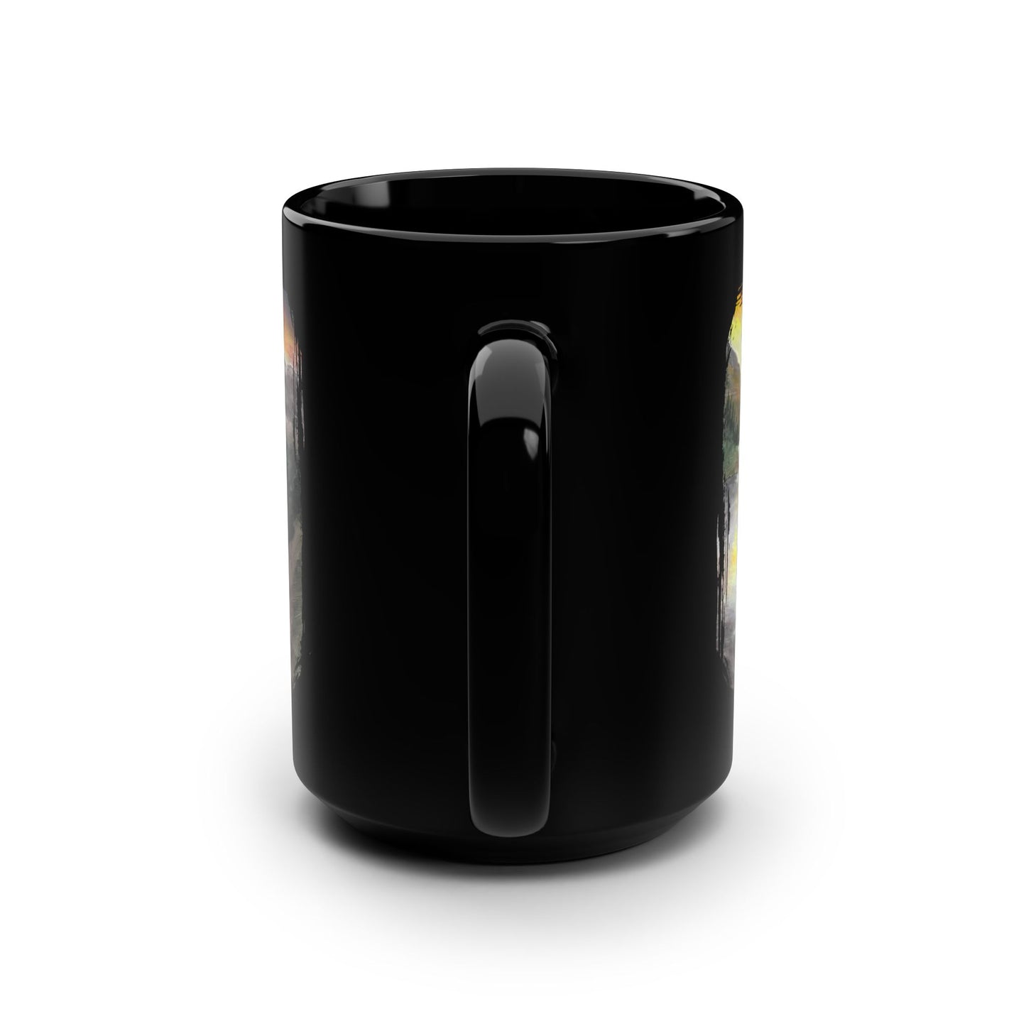 Scenic Mountain Mug,  Landscape Art Coffee Cup for Nature Lovers