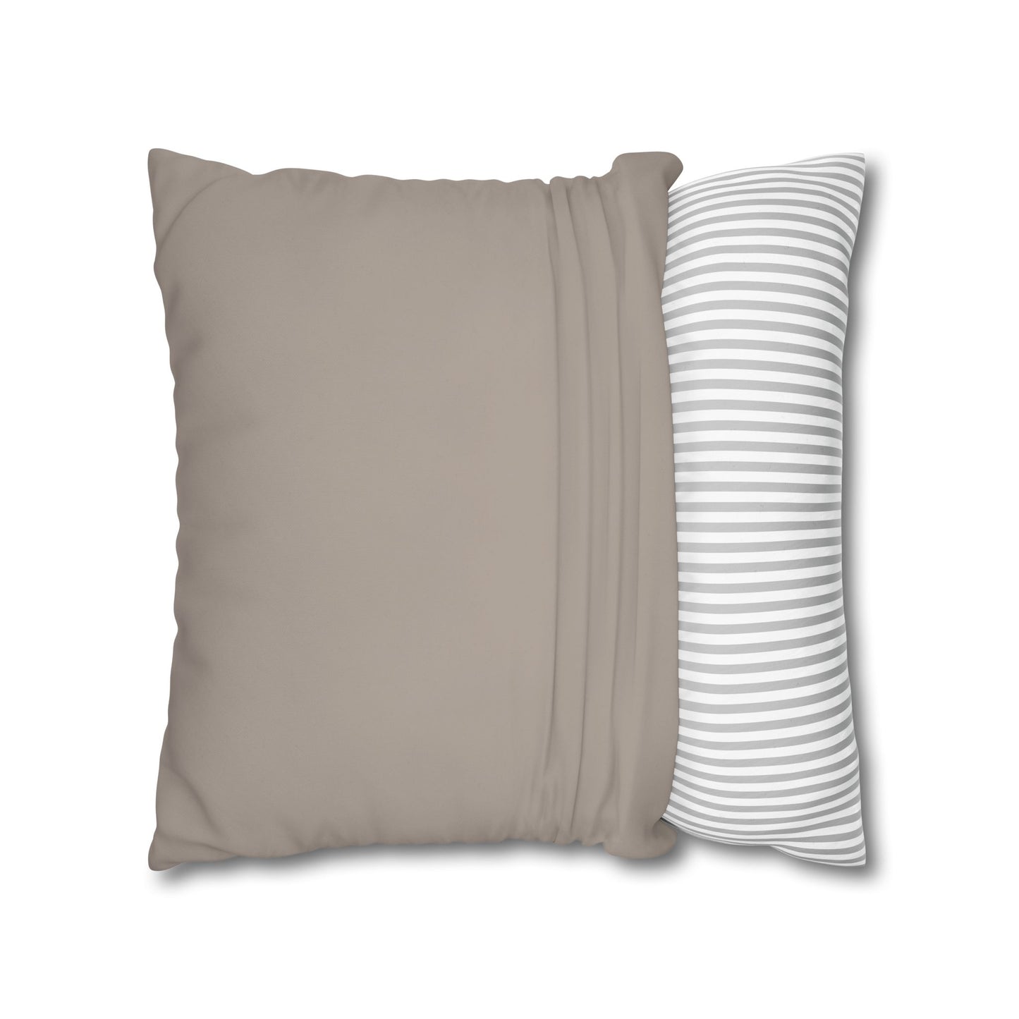 Mushroom Pillow Cover | Solid Canvas Neutral, Spring 2026 Color Palette