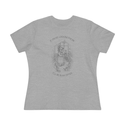 If You're Looking for Me, I'll Be in My Office" Greenhouse T-Shirt – Garden Lover Gift – Storybook Sketch Design