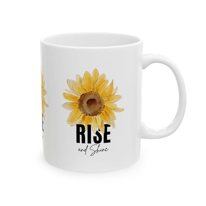 Rise and Shine Coffee Mug – Motivational Morning Cup for Daily Joy