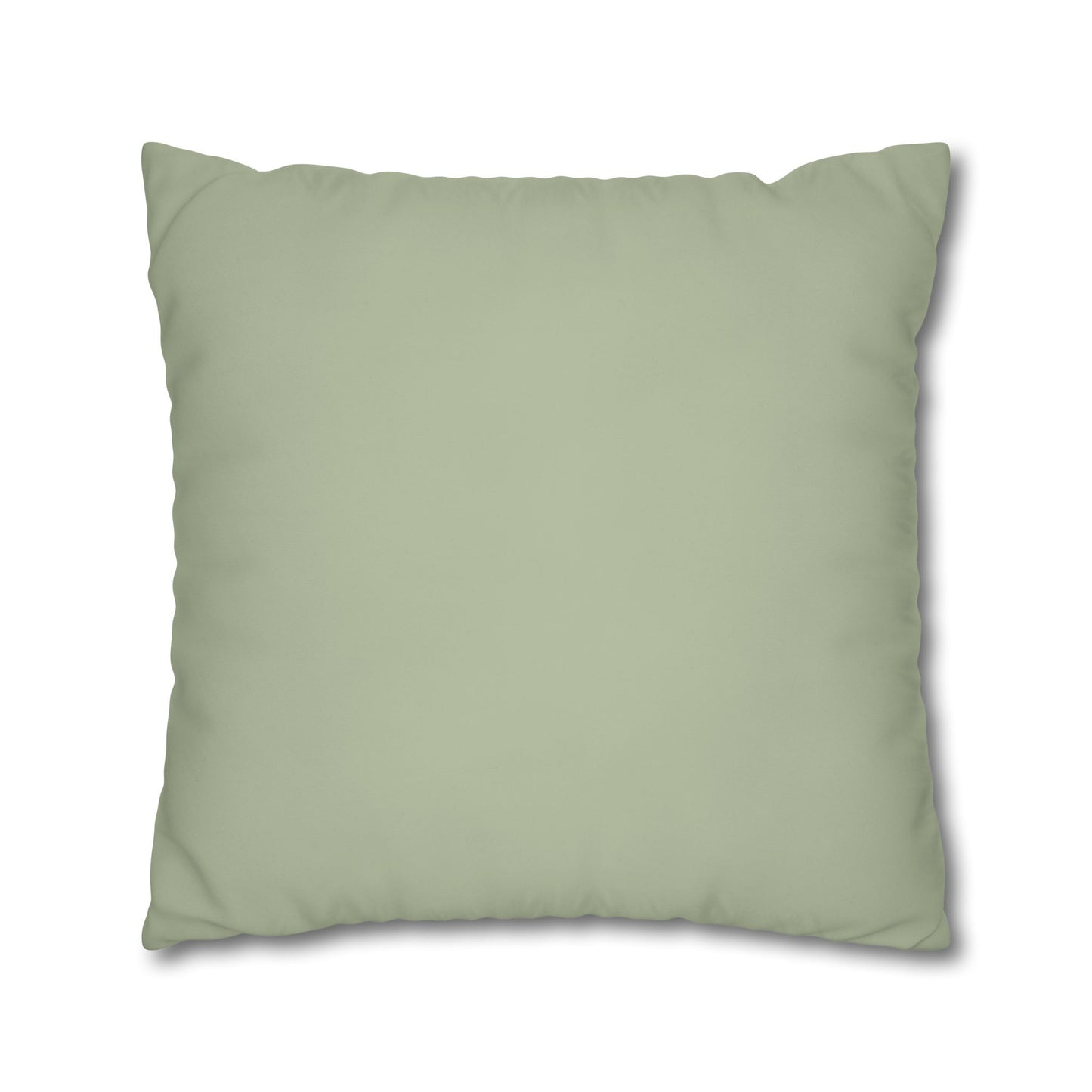 Pale Moss Pillow Cover | Solid Canvas Neutral, Spring 2026 Color Palette