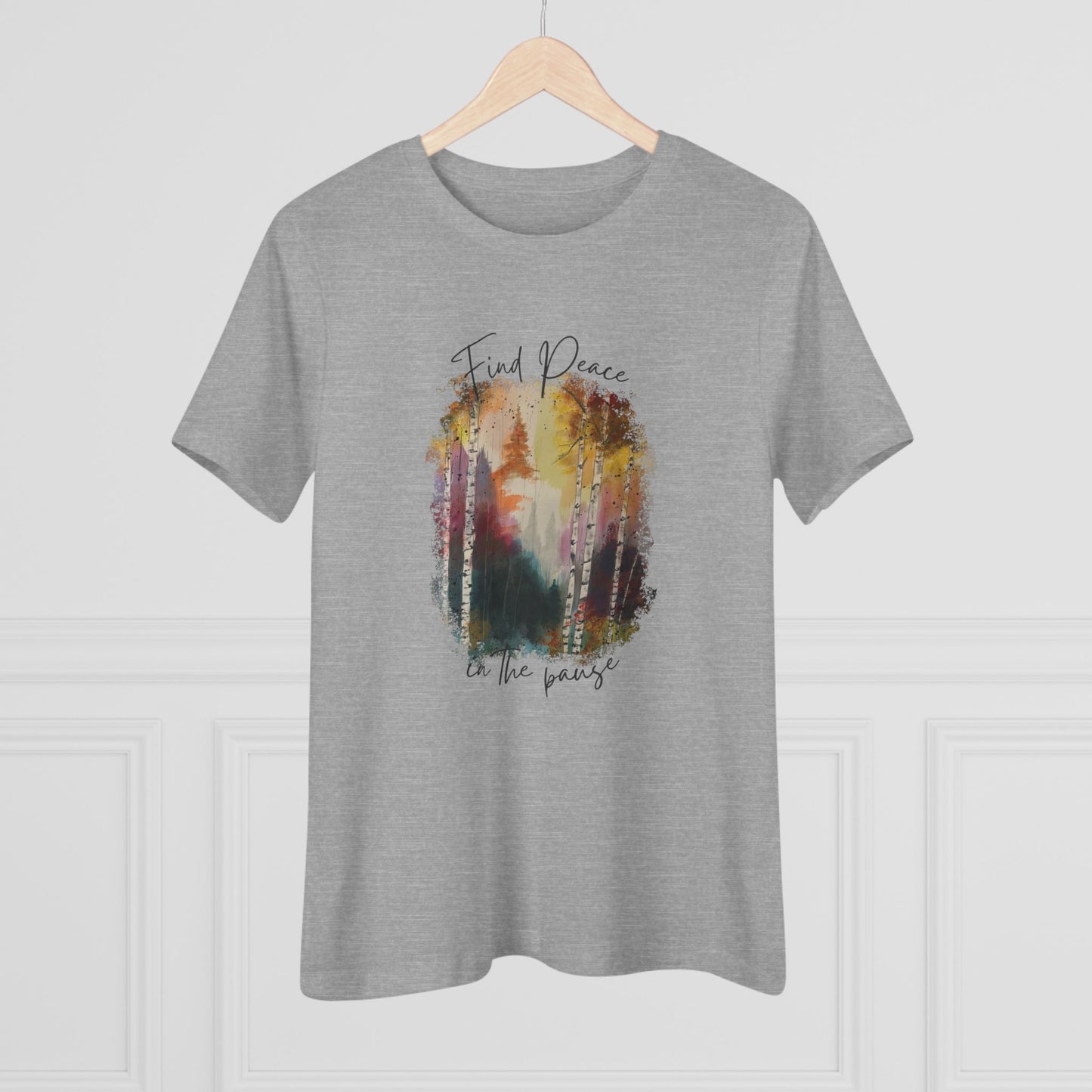 Find Peace in the Pause Tee – Women’s Relaxed Fit Bella Canvas