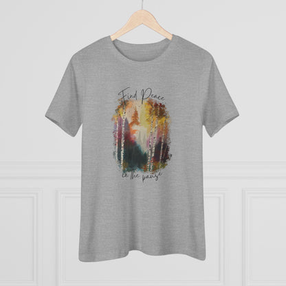 Find Peace in the Pause Tee – Women’s Relaxed Fit Bella Canvas