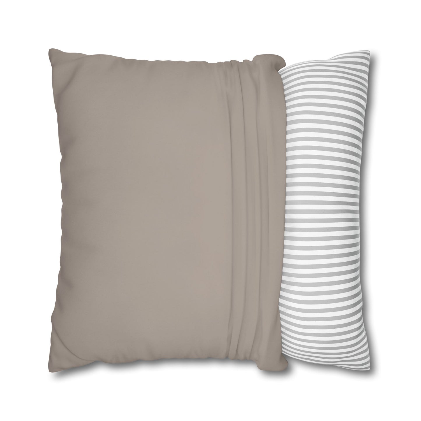 Mushroom Pillow Cover | Solid Canvas Neutral, Spring 2026 Color Palette