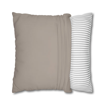 Mushroom Pillow Cover | Solid Canvas Neutral, Spring 2026 Color Palette