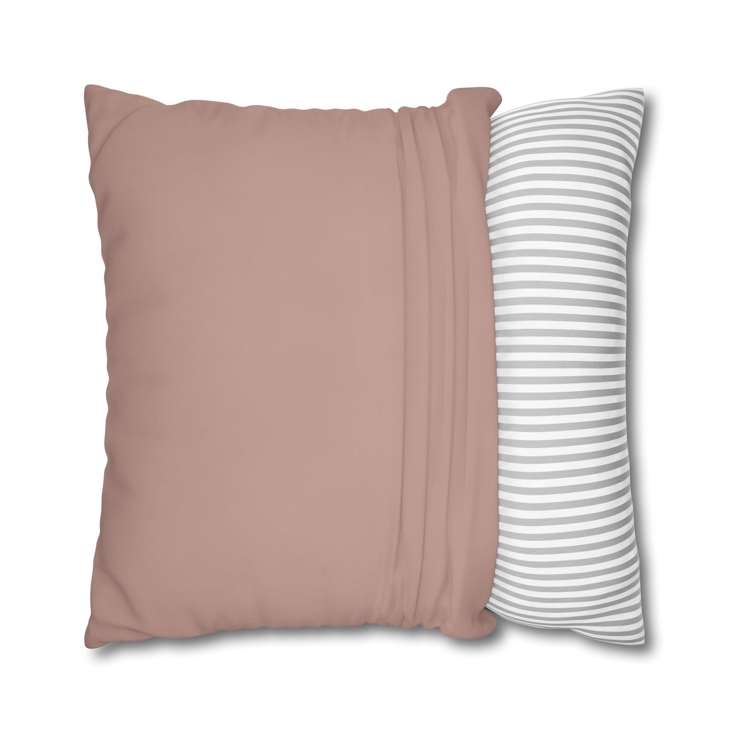 Clay Blush Pillow Cover | Solid Canvas Neutral, Spring 2026 Color Palette