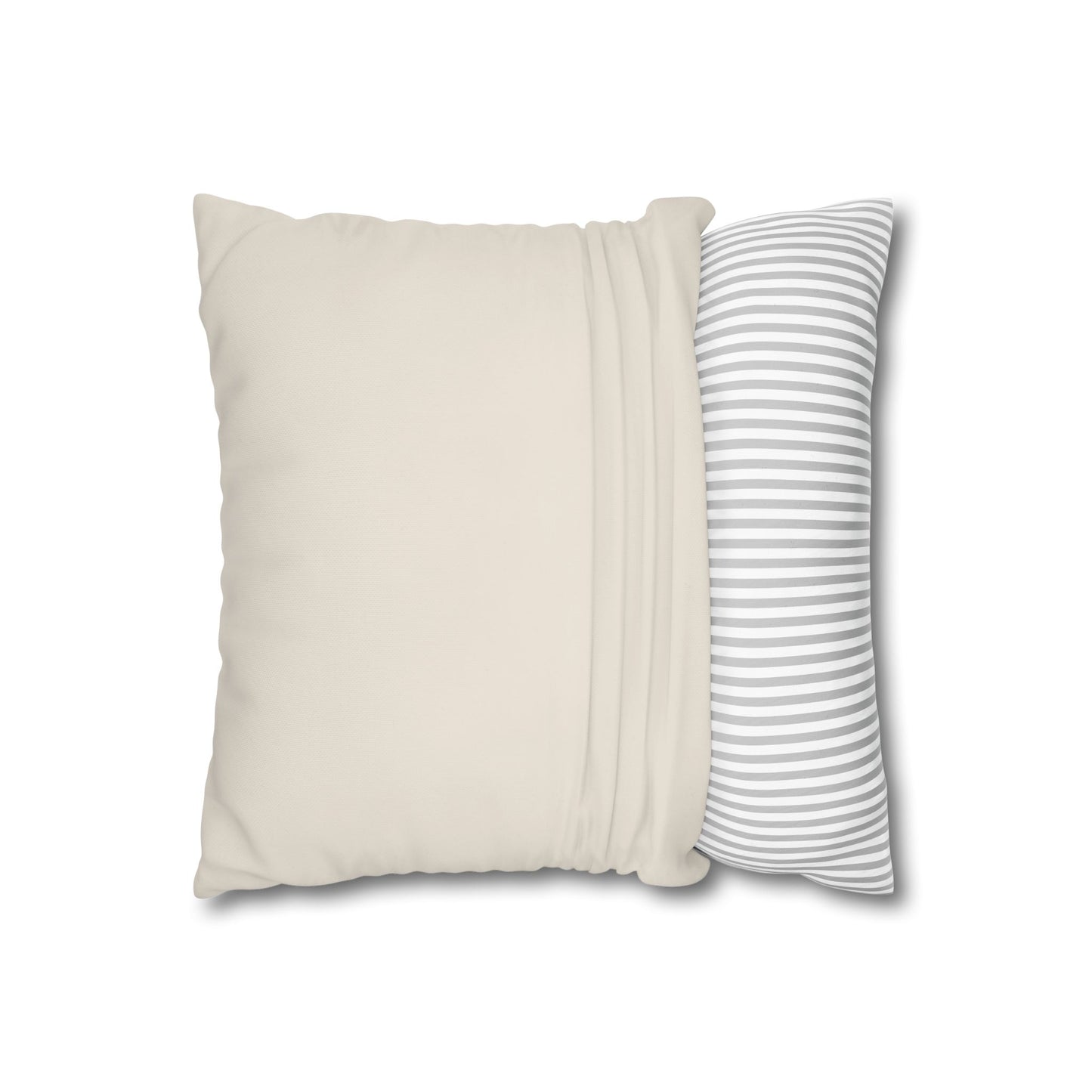 Shirley Poppy Botanical Pillow Cover in a Soft Neutral for a Calm, Layered Home