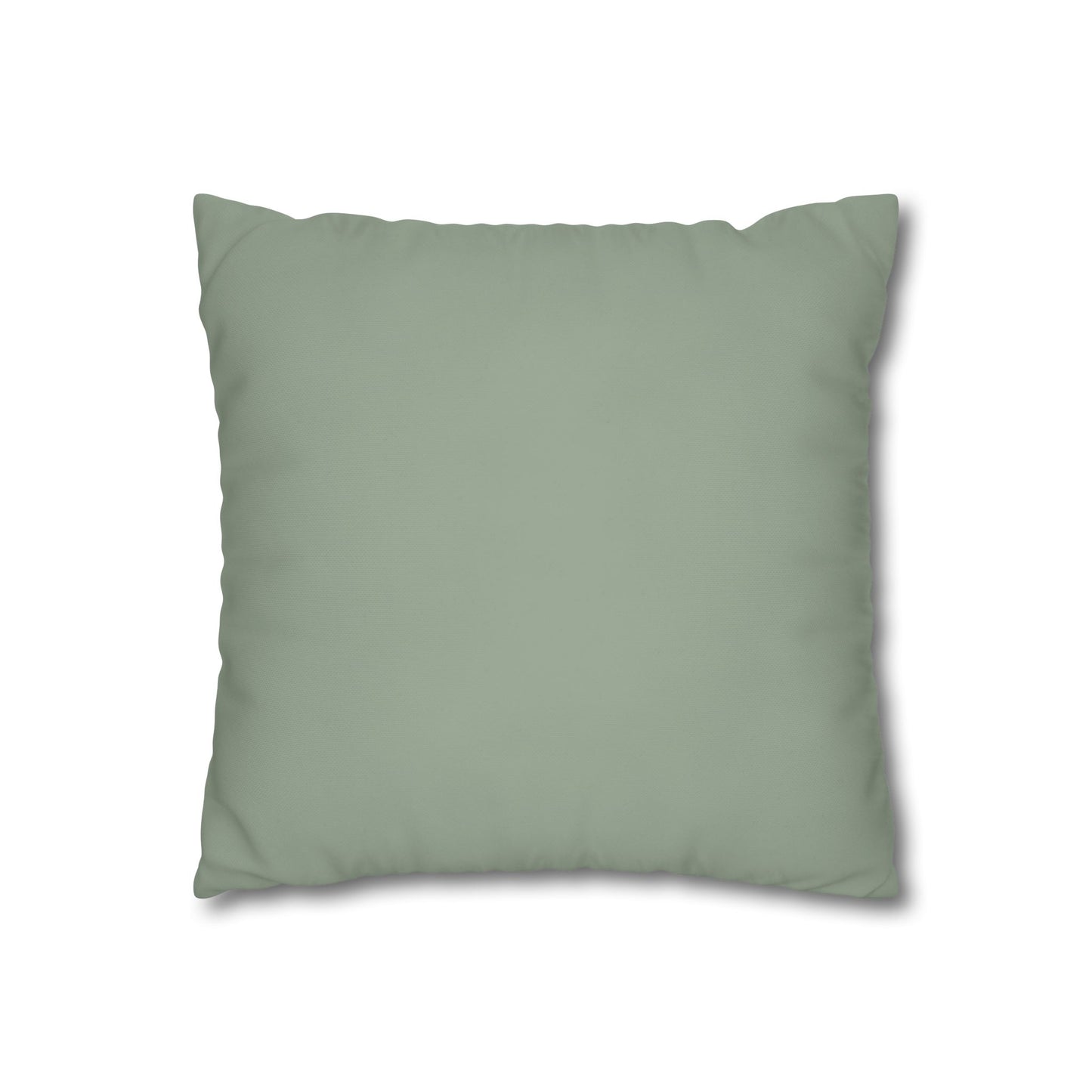 Soft Sage Pillow Cover | Solid Canvas Neutral, Spring 2026 Color Palette