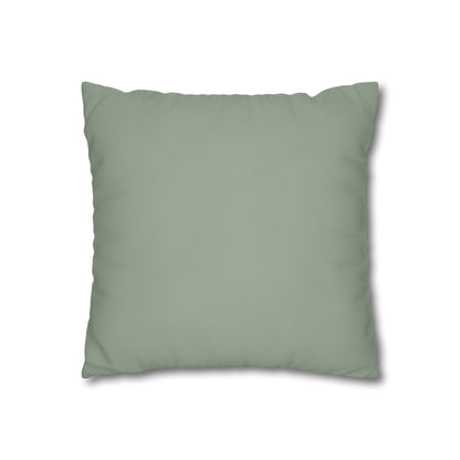 Soft Sage Pillow Cover | Solid Canvas Neutral, Spring 2026 Color Palette