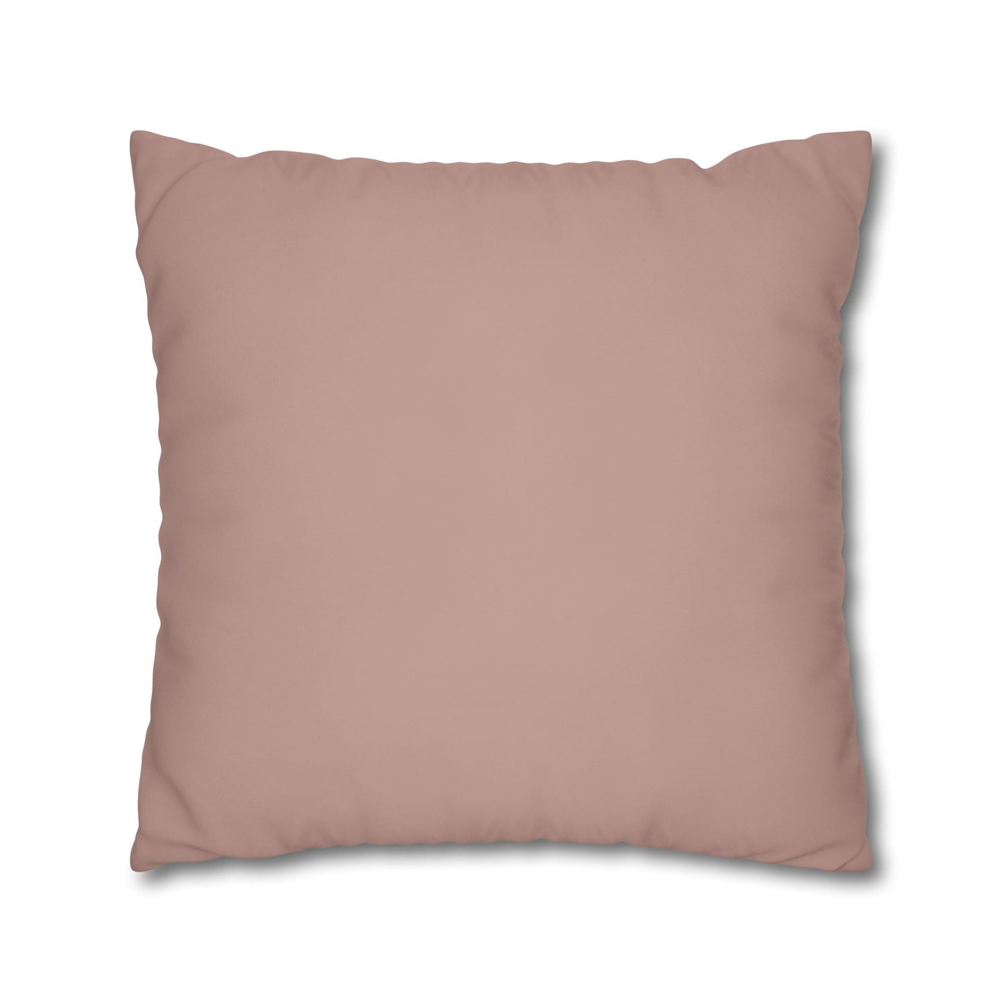 Clay Blush Pillow Cover | Solid Canvas Neutral, Spring 2026 Color Palette