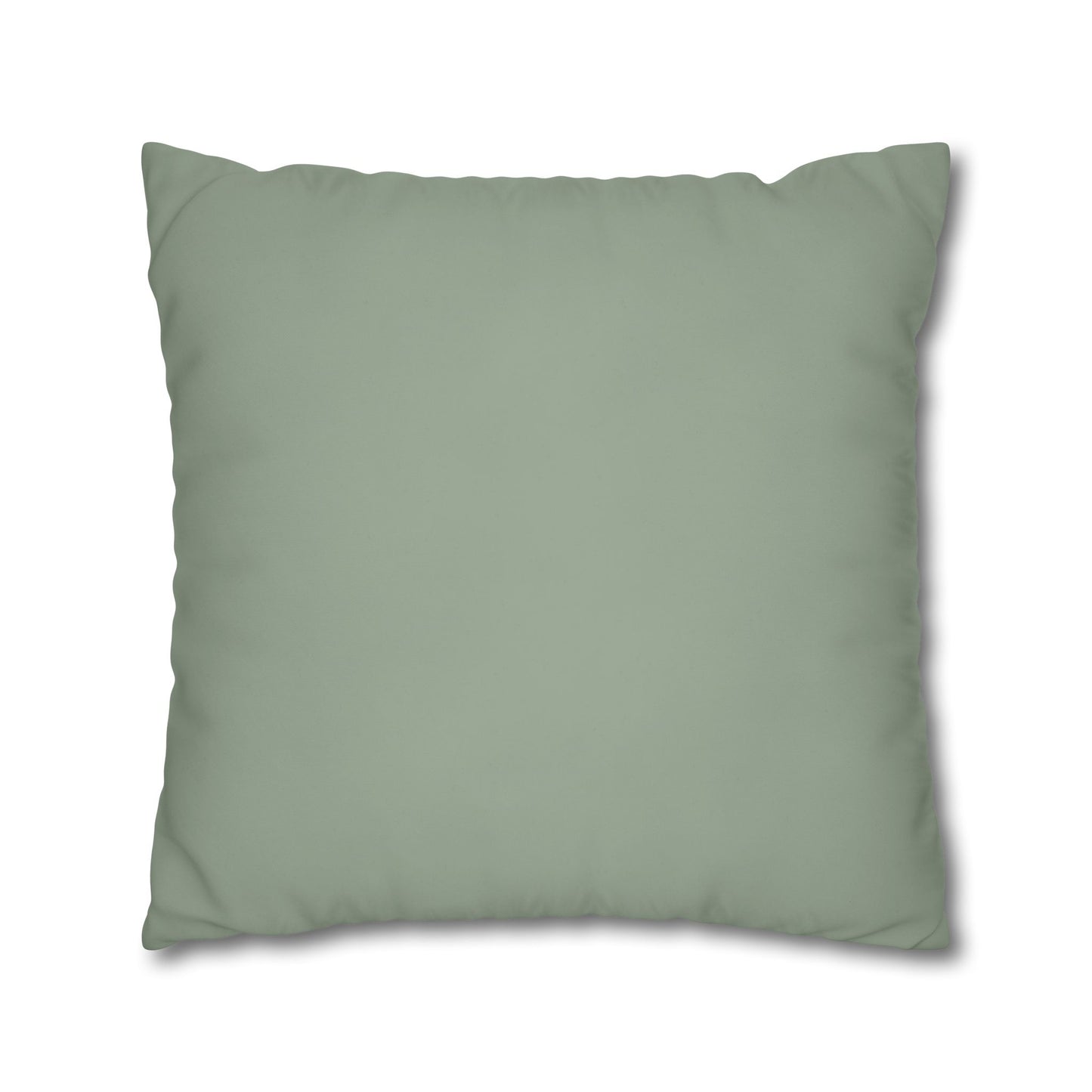 Soft Sage Pillow Cover | Solid Canvas Neutral, Spring 2026 Color Palette