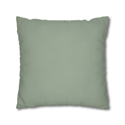Soft Sage Pillow Cover | Solid Canvas Neutral, Spring 2026 Color Palette