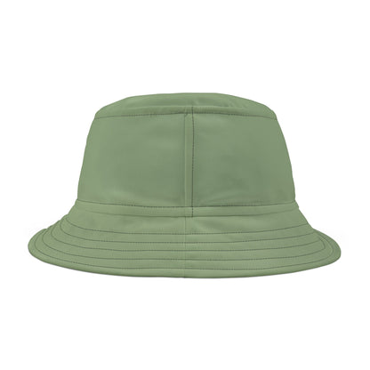 Stylish Leaf & Harmony Garden Therapy Bucket Hat, Summer Accessory, Floral Hat Gift for Nature Lovers, Trendy Sun Protection